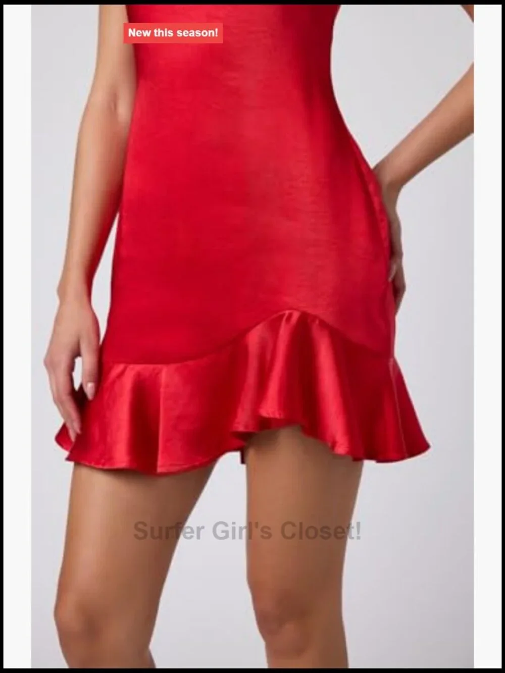Lulus Sullivan Ruffle Mini Dress Sleeveless V-Neck Party